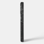 Black Marble Case-Mate iPhone Case (Achterkant / Links)