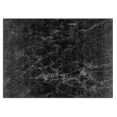 BLACK MARBLE LOOK CUTTING BOARD SNIJPLANK (Voorkant)