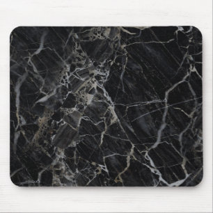 Black Marble Mousepad Muismat