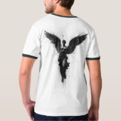 Black Marble Nike Statue T-Shirt (Achterkant)