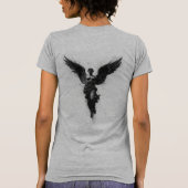 Black Marble Nike Statue T-Shirt (Achterkant)