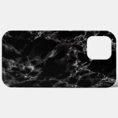 Black Marble Stone - Elegant Case-Mate iPhone Case (Achterkant (horizontaal))