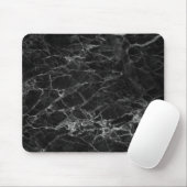Black Marble Stone Kijk Muismat (Met muis)