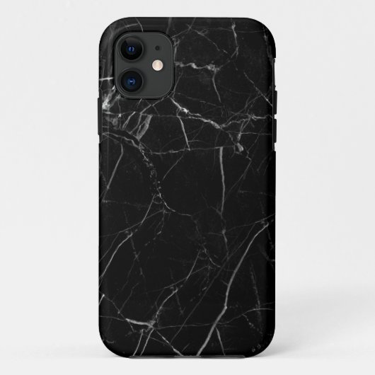 Black Marble Texture Case-Mate iPhone Case (Achterkant)