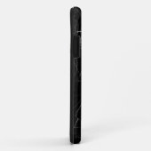 Black Marble Texture Case-Mate iPhone Case (Achterkant/rechts)