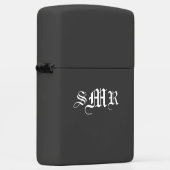 Black Matte persoonlijke Zippo® Lighter (Rechts)