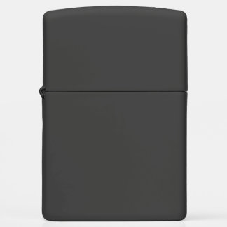 Black Matte Zippo Lighter