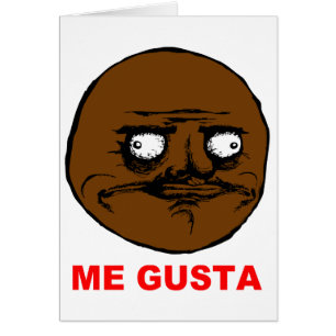 Black Me Gusta Rage Face Meme