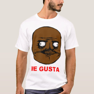 Black Me Gusta Rage Face Meme T-shirt