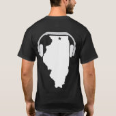 Black Men's T-Shirt (Dos)