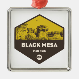 Black Mesa State Park Oklahoma Metalen Ornament