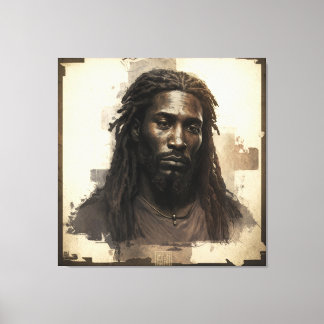 Black Messiah Canvas Afdruk