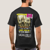 BLACK MESSIE  T-Shirt foncé de base JMT (Dos)