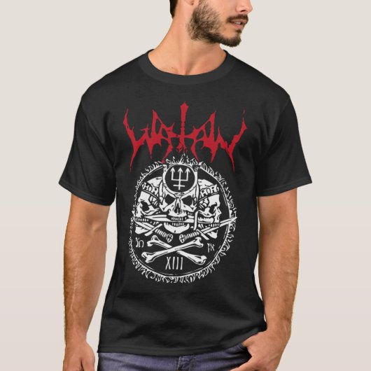 Black Metal Band Watain T-shirt (Voorkant)