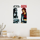 Black Metal Vs. Death Metal Poster (Keuken)