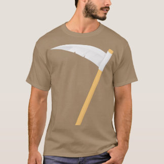 Black minimalist Ax Horror Halloween T-shirt