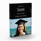 Black modern photo Graduate Fotoblokken (Links)