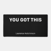 Black Moderne Vous Avez Ce Stylo Nommé (Recto)