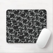 Black Molecule Mousepad Muismat (Met muis)