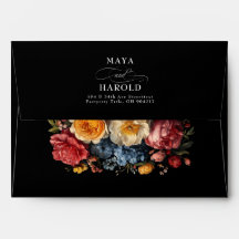 Black Moody Floral Baroque Hollandais Still Life
