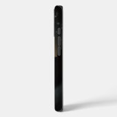 Black Moon Shine Horse Phone Case (Achterkant / Links)