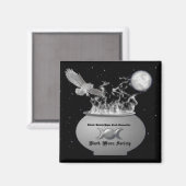 Black Moon Society Magnet Magneet (Voorkant / Achterkant)