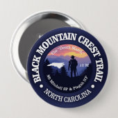 Black Mountain Crest Trail (rd2) Ronde Button 4,0 Cm (Voorkant /achterkant)