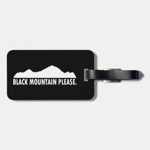 Black Mountain New Hampshire alstublieft Bagagelabel