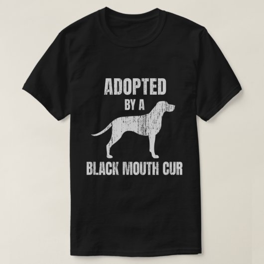 Black Mouth Cur T-shirt (Design voorkant)