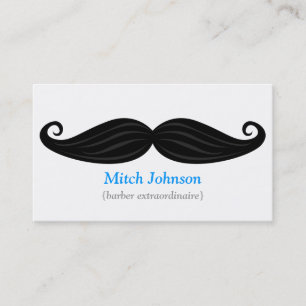 Black Mustache Bizcard Visitekaartje