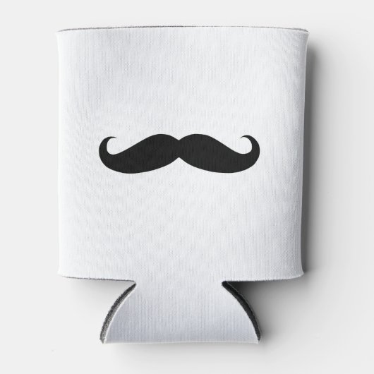 Black Mustache Blikjeskoeler (Voorkant)