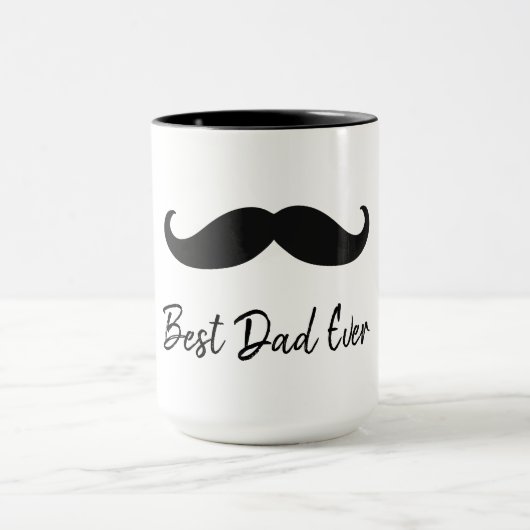Black Mustache Mok (Midden)