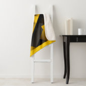 Black Mustard Sherpa Blanket Deken (In situ)