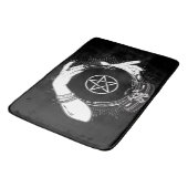 Black Mystic Teller Mystical Crystal Ball Badmat (Gekanteld)