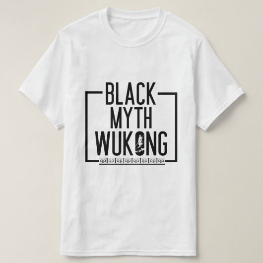 Black Myth Wukong T-shirt (Design voorkant)