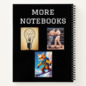 Black N White Study carnet SPIRAL (Dos)