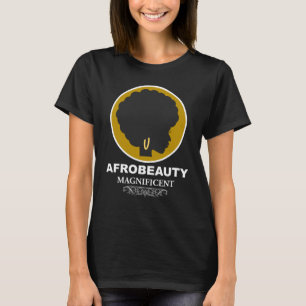 Black Natural Hair voor zwarte vrouwen en meisjes T-shirt