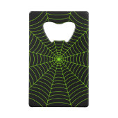 Black neon vert toile d'araignée Halloween motif (Dos)