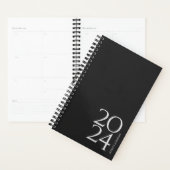 Black Noir Personal Weekly Planner (Display)
