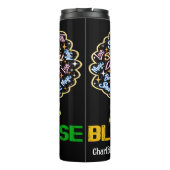 Black Nurse Magic: Slim, Dope, Mooi Thermosbeker (Achterkant)