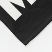 Black Nurses Problem - African American Afro Nurse Fleece Deken (Hoek)