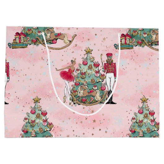 Black Nutcracker Ballet de Noël sac (Dos)