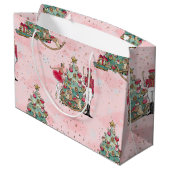 Black Nutcracker Ballet de Noël sac (Dos Angle)