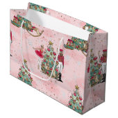 Black Nutcracker Ballet de Noël sac (Devant Angle)