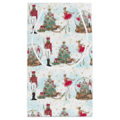 Black Nutcracker Ballet Gift Bag Klein Cadeauzakje (Achterkant)