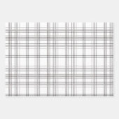 Black Nutcracker Christmas Wrapping Paper (Voorkant 3)