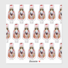 Black Nutcracker Custom-Cut Vinyl Sticker