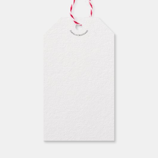 Black Nutcracker Soldaat Kerstmis Cadeaulabel (Achterkant)