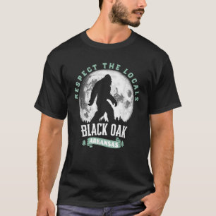 Black Oak Arkansas Respecteer de Lokale Bigfoot Sa T-shirt
