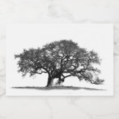 BLACK OAK TREE SPARKLING WIJNETIKET (Enkel label)